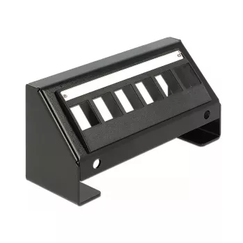 Montageset DeLOCK 86268 zwart metaal kunststof