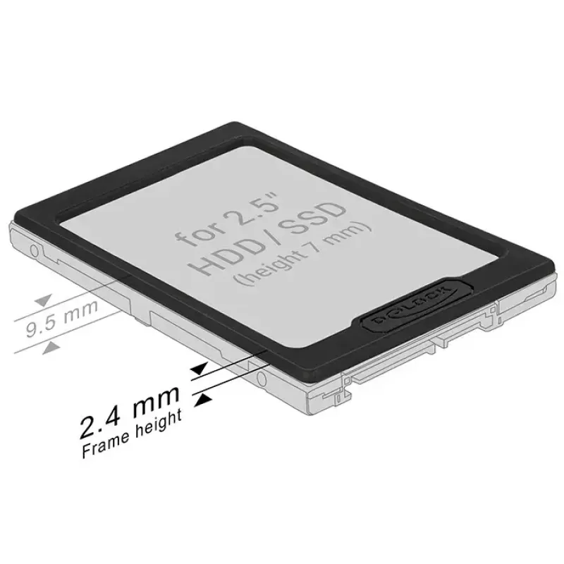 HDD-cage DeLOCK 18216
