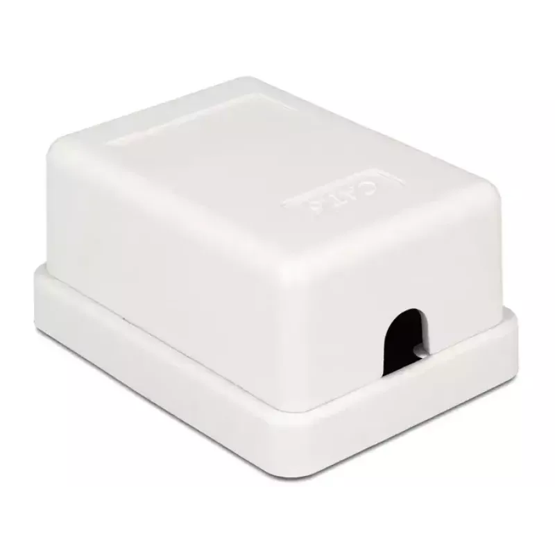 Opbouwdoos DeLOCK 86248 wit 52mm x 25,5mm x 39mm