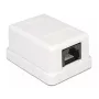 Opbouwdoos DeLOCK 86248 wit 52mm x 25,5mm x 39mm