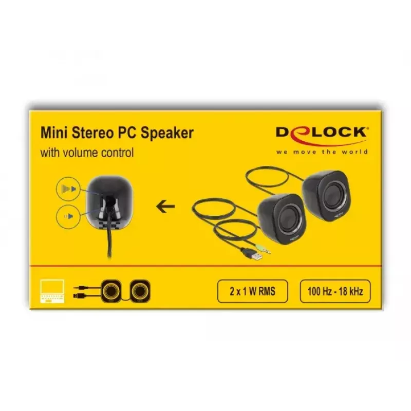 Luidspreker DeLOCK 27002 2 W