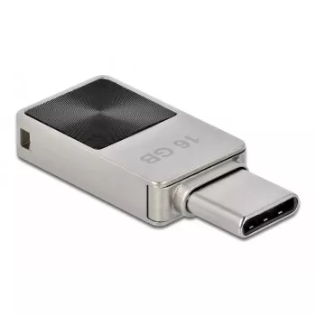 USB-flashdrive DeLOCK 16 GB USB-C 5 Gbps metalen behuizing