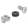 Schroeven & moeren DeLOCK 42432 M6 100 stuks kunststof staal
