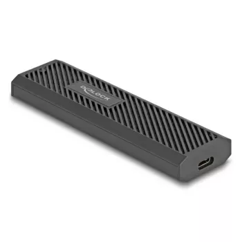SSD-behuizing DeLOCK 42031 zwart M.2 PCIe SATA 20 Gbit/s