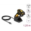 Handheld-barcodescanner DeLOCK 90586 1D 2D draadloos Bluetooth inductief oplaadstation