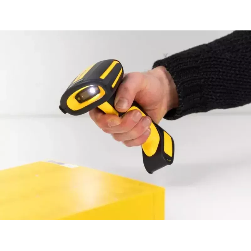 Handheld-barcodescanner DeLOCK 90586 1D 2D draadloos Bluetooth inductief oplaadstation