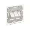 Socket Outlet RJ-45 DeLOCK 86194 zilver wit