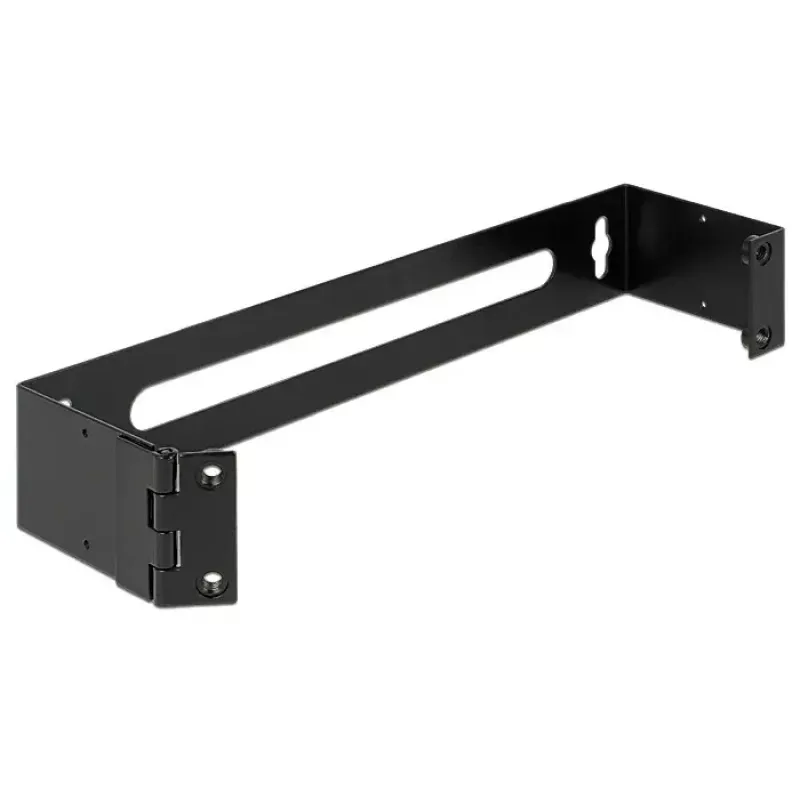Wandgemonteerd rack DeLOCK 43303 1U zwart