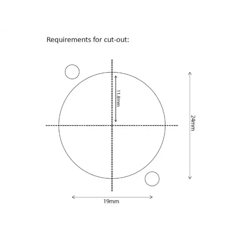Montageset DeLOCK 86275 zwart kunststof