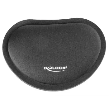 Handpalmsteun DeLOCK 12602 zwart