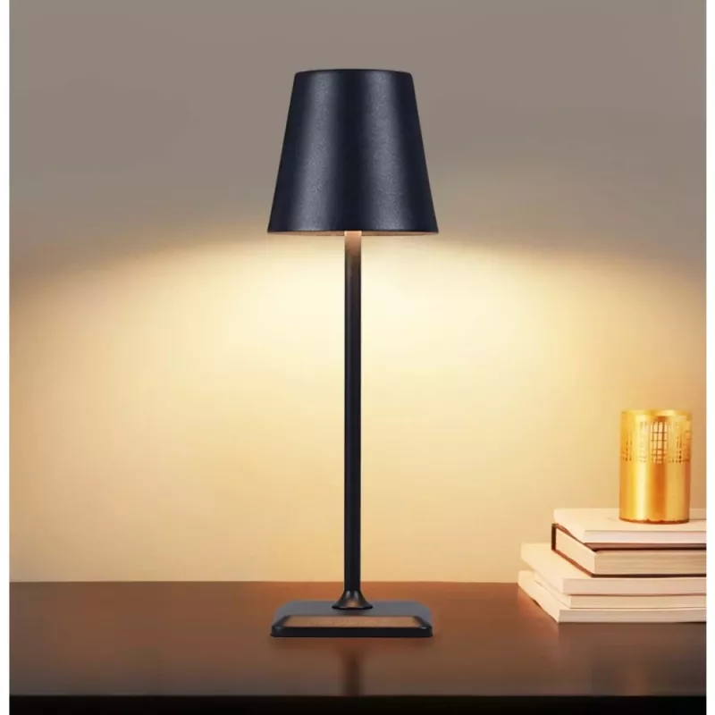 Techly I-LED LAMP-BK tafellamp niet-vervangbare lichtbron 3 W E zwart