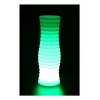 Techly I-LED bloempot wit kunststof 1 st.