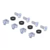 Montageset DeLOCK 66236 universele rack-montageset 2 stuks zilver metaal
