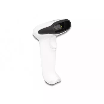 Handbarcodescanner DeLOCK 90587 1D 2D draadloos Bluetooth USB wit