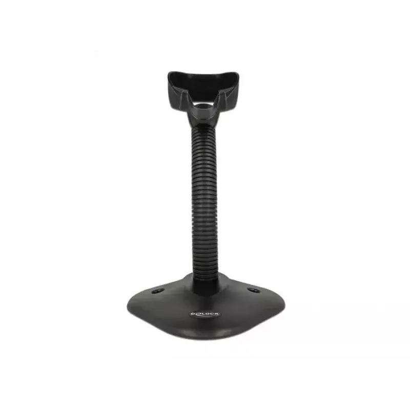 Standaard DeLOCK barcodescanner-standaard met flexibele houder zwart