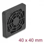 Ventilatorrooster DeLOCK 67309 ABS zwart 43,5 mm 32x32 mm