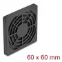 Ventilatorrooster DeLOCK 67310 ABS zwart 64 mm 50 x 50 mm