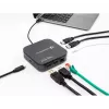 DeLOCK Thunderbolt 3 mini-dockingstation 8K DisplayPort HDMI USB LAN audio PD 3.0