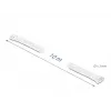 Gevlochten slang DeLOCK 20692 10 m x 3 mm wit