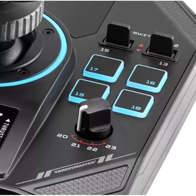 Thrustmaster 2960948 SOL-R 5 Base joystickbasis voor pc, bedraad, USB-C, zwart