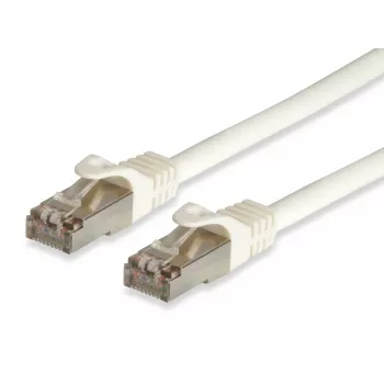 Equip Cat.6A Pro S/FTP-patchkabel, 5 m, wit, 5 m, Cat6a, S/FTP (S-STP), RJ-45, RJ-45, wit