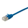 Equip Cat.6A F/FTP slanke patchkabel 0,15 m blauw 10000 Mbit/s