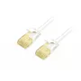 Equip Cat.6A U/UTP slanke patchkabel 0,5m wit 10000 Mbit/s