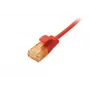Equip Cat.6A U/UTP slanke patchkabel 3,0 m rood 10000 Mbit/s