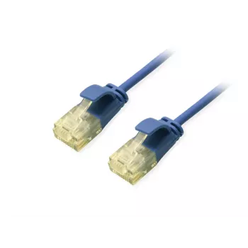 Equip Cat.6A U/UTP slanke patchkabel 3,0 m blauw