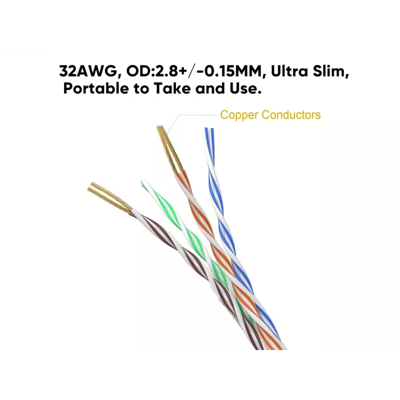 Equip Cat.6A U/UTP slanke patchkabel 2m grijs 10000 Mbit/s