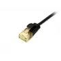 Equip Cat.6A U/UTP slanke patchkabel 0,5 m zwart 10000 Mbit/s