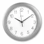 Hama Teneriffa analoog horloge rond zilver, wit
