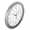 Hama Teneriffa analoog horloge rond zilver, wit