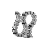Kabelgoot Equip Deluxe kabelmanagement spine grijs