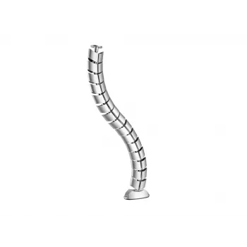 Kabelhuls Equip dubbelkanaals kabelmanagement spine zilver
