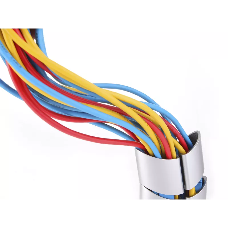Kabelhuls Equip dubbelkanaals kabelmanagement spine zilver