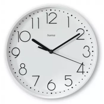 Hama Salina quartzhorloge rond wit
