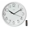 Hama Salina quartzhorloge rond wit