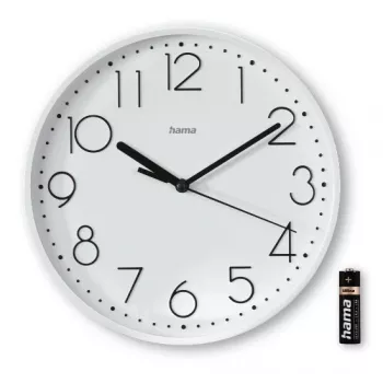 Hama Salina quartzhorloge rond wit