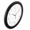 Hama Teneriffa analoog horloge rond zwart, wit