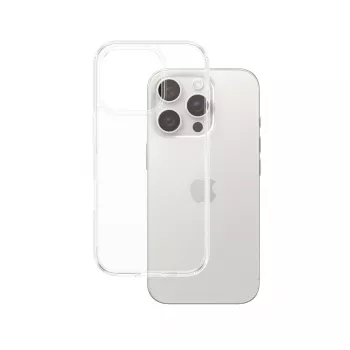 PanzerGlass ® HardCase transparant iPhone 16 Pro, cover, Apple, Apple - iPhone 16 Pro, transparant