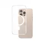 Cover PanzerGlass HardCase Transparant met witte MagSafe iPhone 16 Pro Max