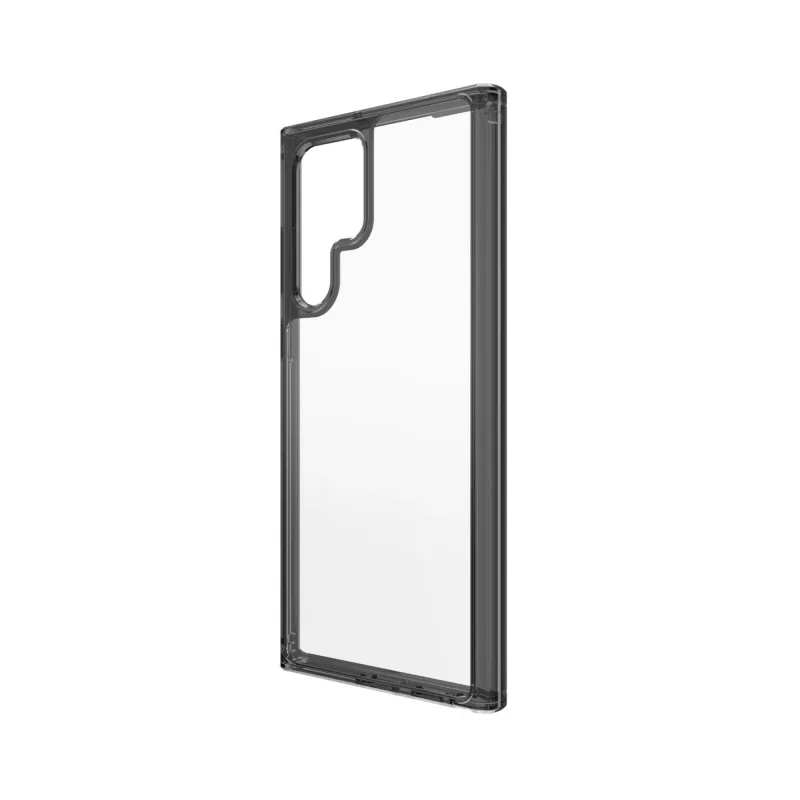 PanzerGlass 0373 HardCase voor Samsung Galaxy S22 Ultra, antibacterieel, Military Grade, transparant