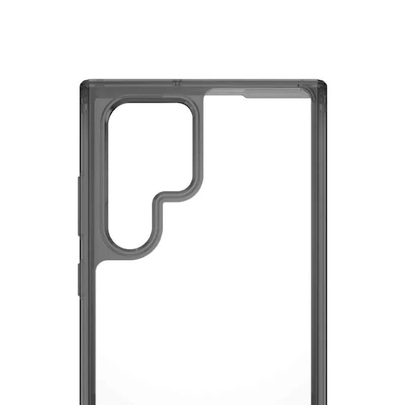 PanzerGlass 0373 HardCase voor Samsung Galaxy S22 Ultra, antibacterieel, Military Grade, transparant