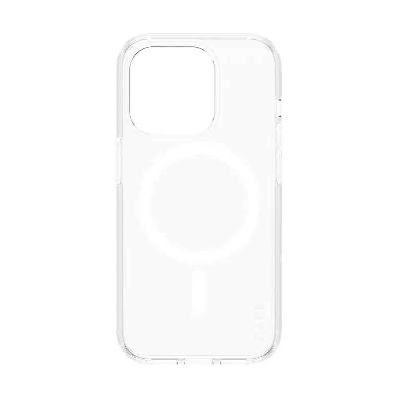 PanzerGlass CARE™ by ® Urban Combat hoesje transparant met witte MagSafe iPhone 15 Pro