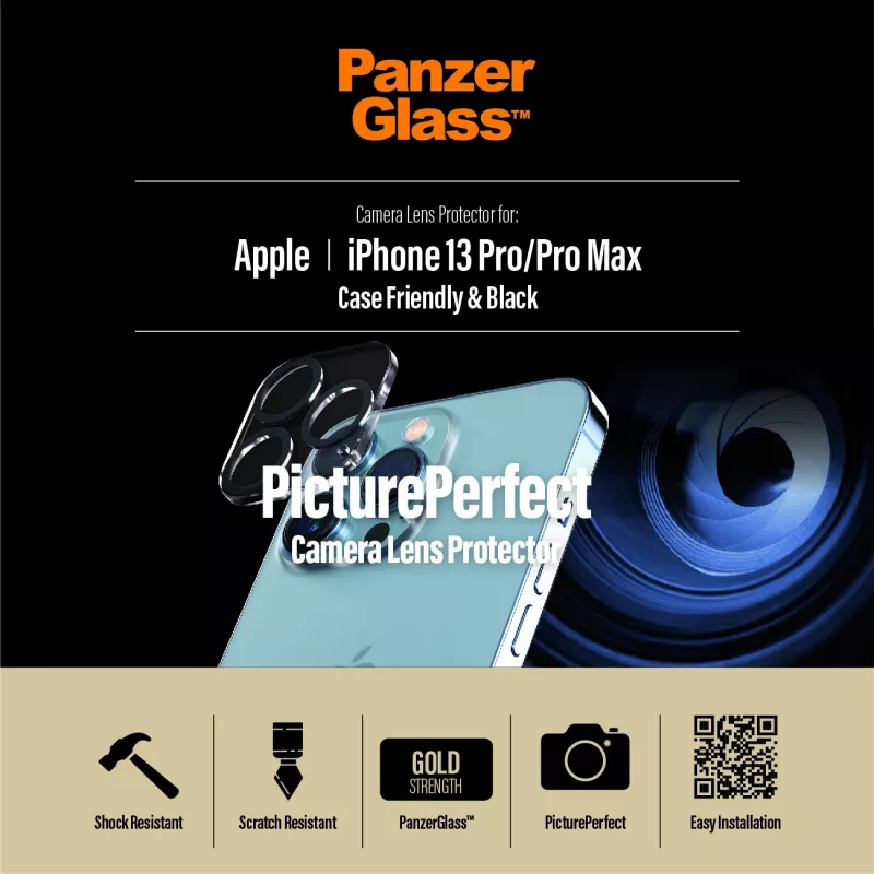Camerlens-beschermglas PanzerGlass Apple iPhone 13 Pro 13 Pro Max krasvast stootvast