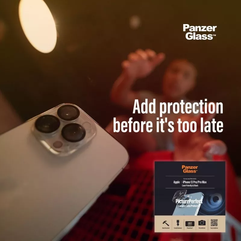 Camerlens-beschermglas PanzerGlass Apple iPhone 13 Pro 13 Pro Max krasvast stootvast