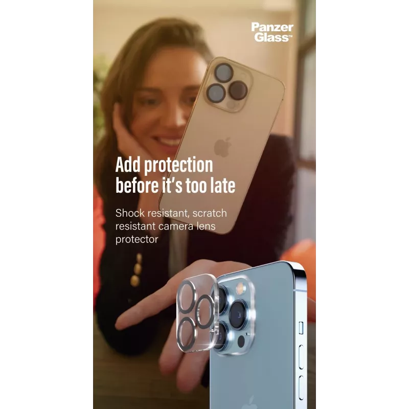 Camerlens-beschermglas PanzerGlass Apple iPhone 13 Pro 13 Pro Max krasvast stootvast