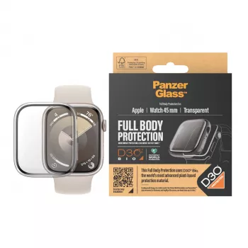 PanzerGlass ® Full Body transparant met D3O® Apple Watch Series 9 | 45mm