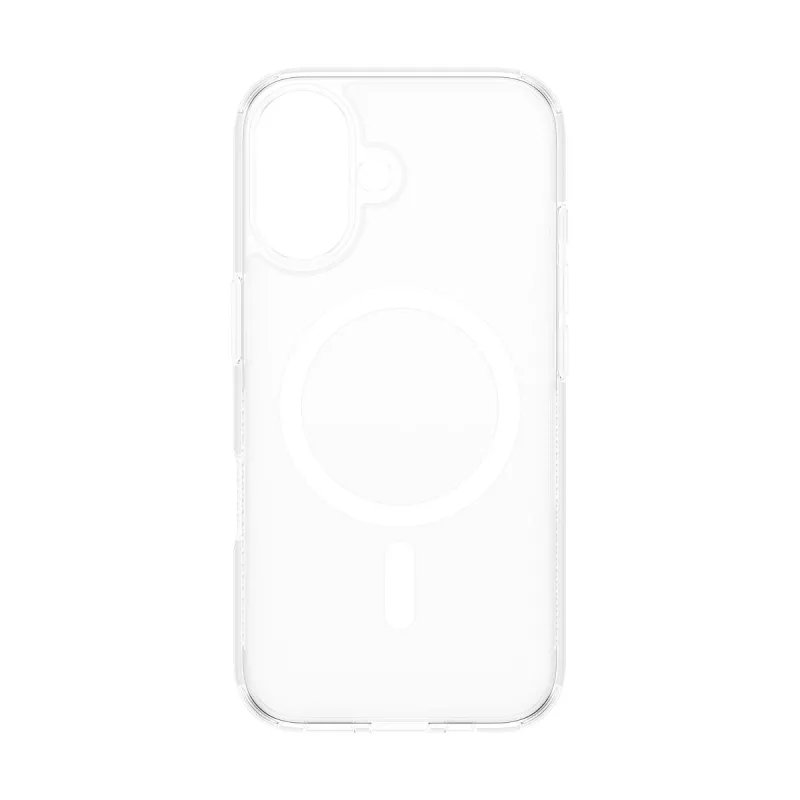 Cover PanzerGlass HardCase Transparant met witte MagSafe iPhone '24 6,1 inch